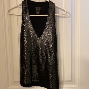Beautiful stretch sequined top